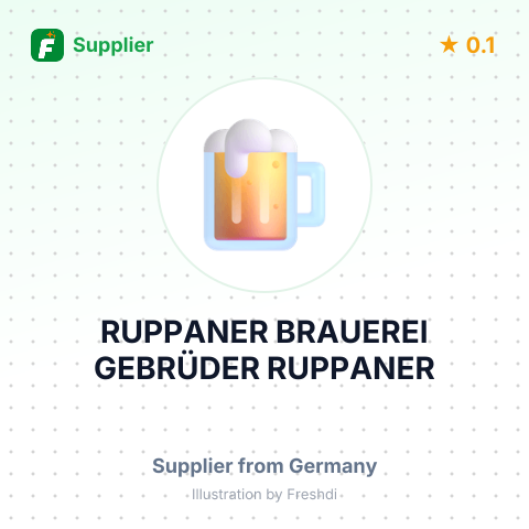 RUPPANER BRAUEREI GEBRÜDER RUPPANER – summary card, no photo uploaded yet