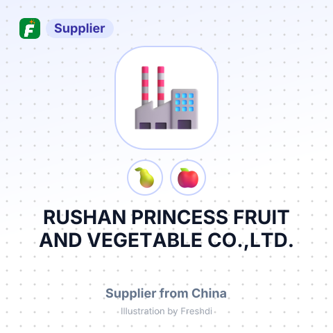 RUSHAN PRINCESS FRUIT AND VEGETABLE CO.,LTD. – summary card, no photo uploaded yet