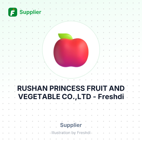 RUSHAN PRINCESS FRUIT AND VEGETABLE CO.,LTD – summary card, no photo uploaded yet