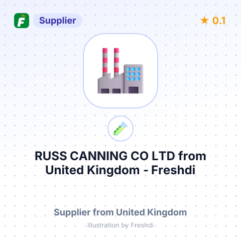 RUSS CANNING CO LTD – summary card, no photo uploaded yet