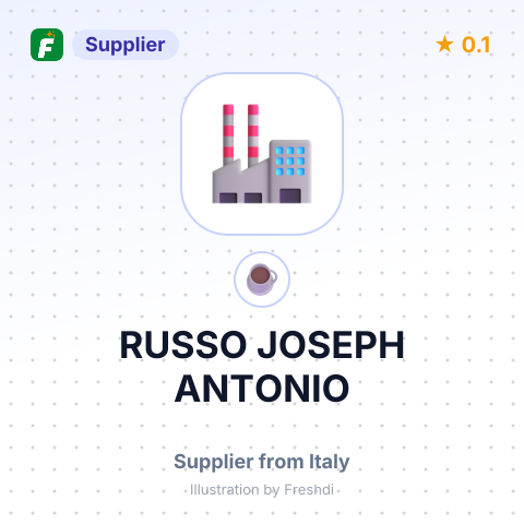 RUSSO JOSEPH ANTONIO – summary card, no photo uploaded yet