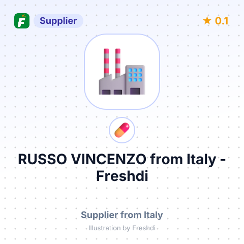 RUSSO VINCENZO – summary card, no photo uploaded yet