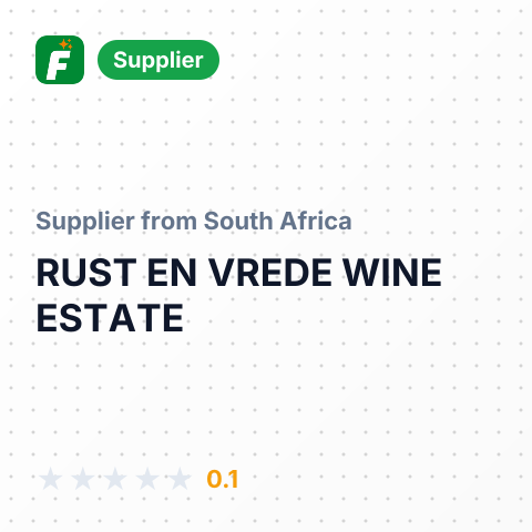 RUST EN VREDE WINE ESTATE – summary card, no photo uploaded yet