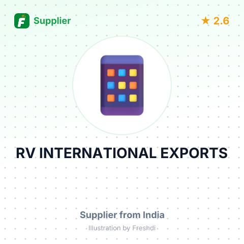 RV INTERNATIONAL EXPORTS – summary card, no photo uploaded yet