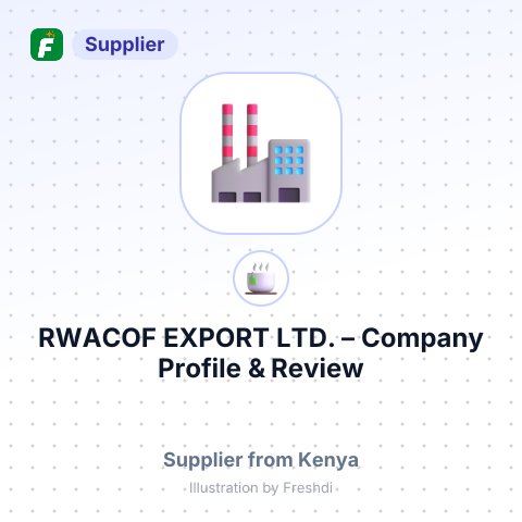 RWACOF EXPORT LTD. – summary card, no photo uploaded yet
