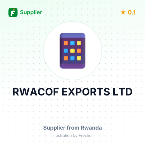 RWACOF EXPORTS LTD – summary card, no photo uploaded yet