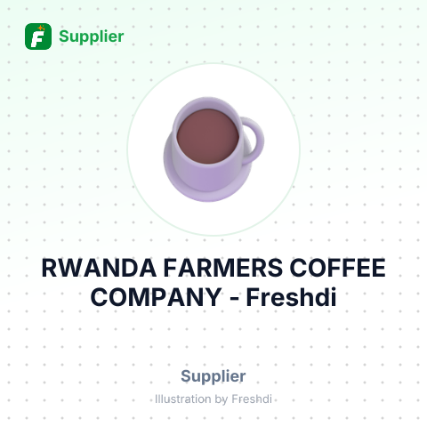 RWANDA FARMERS COFFEE COMPANY – summary card, no photo uploaded yet