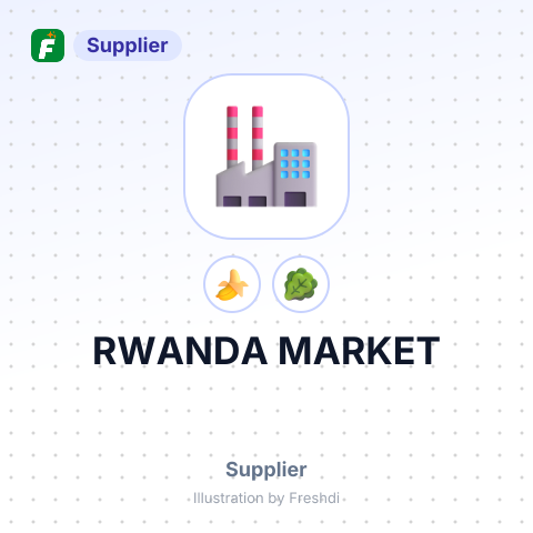 RWANDA MARKET – summary card, no photo uploaded yet