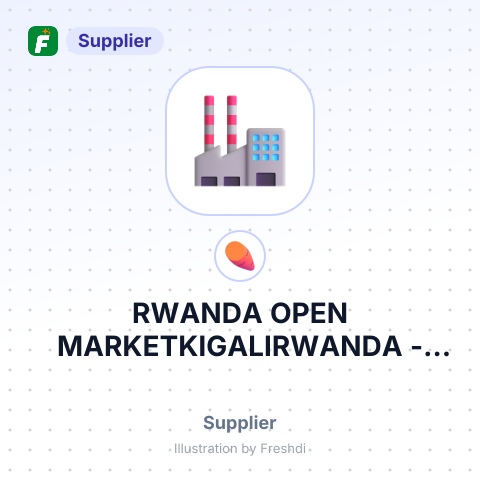 RWANDA OPEN MARKETKIGALIRWANDA – summary card, no photo uploaded yet