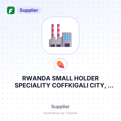RWANDA SMALL HOLDER SPECIALITY COFFKIGALI CITY, GASABO, NDERA – summary card, no photo uploaded yet