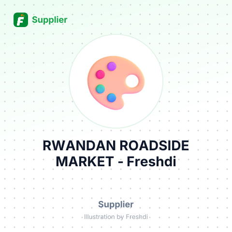 RWANDAN ROADSIDE MARKET – summary card, no photo uploaded yet