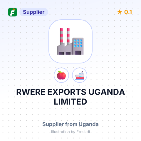 RWERE EXPORTS UGANDA LIMITED – summary card, no photo uploaded yet