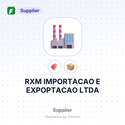 RXM IMPORTACAO E EXPOPTACAO LTDA – summary card, no photo uploaded yet