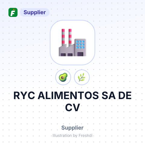 RYC ALIMENTOS SA DE CV – summary card, no photo uploaded yet