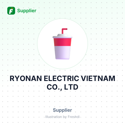 RYONAN ELECTRIC VIETNAM CO., LTD – summary card, no photo uploaded yet