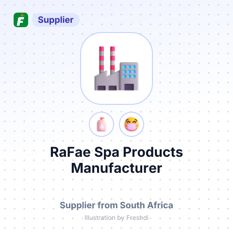 RaFae Spa Products Manufacturer – summary card, no photo uploaded yet