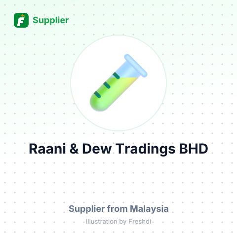 Raani & Dew Tradings BHD – summary card, no photo uploaded yet