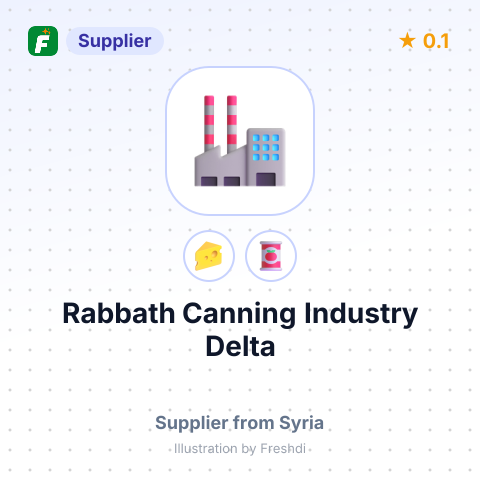 Rabbath Canning Industry Delta – summary card, no photo uploaded yet