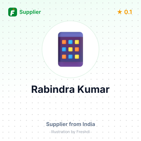 Rabindra Kumar  – summary card, no photo uploaded yet