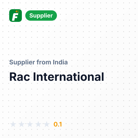 Rac International  – summary card, no photo uploaded yet