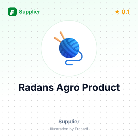 Radans Agro Product – summary card, no photo uploaded yet