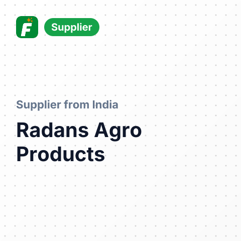 Radans Agro Products – summary card, no photo uploaded yet