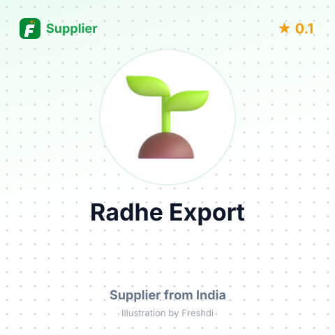 Radhe Export  – summary card, no photo uploaded yet