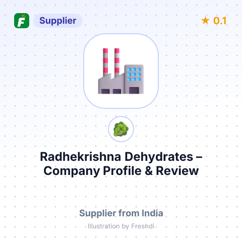 Radhekrishna Dehydrates – summary card, no photo uploaded yet