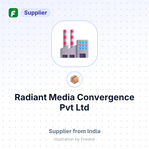Radiant Media Convergence Pvt Ltd – summary card, no photo uploaded yet