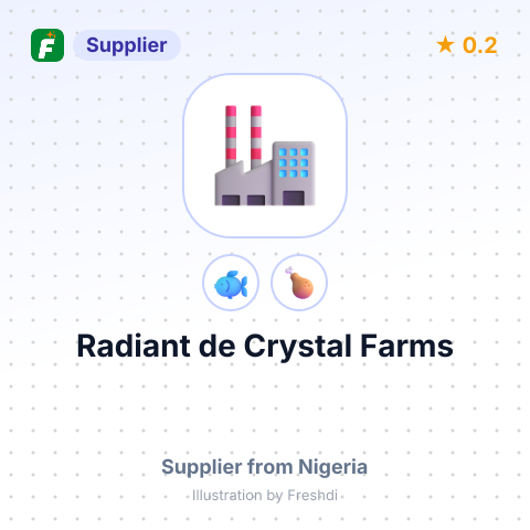 Radiant de Crystal Farms – summary card, no photo uploaded yet