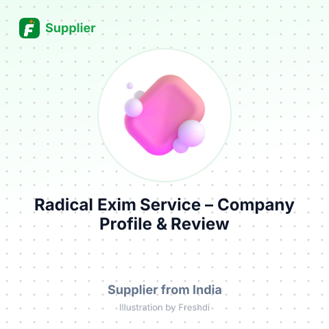 Radical Exim Service – summary card, no photo uploaded yet