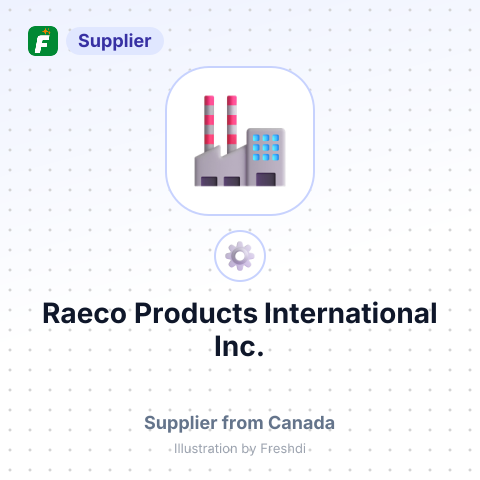 Raeco Products International Inc. – summary card, no photo uploaded yet
