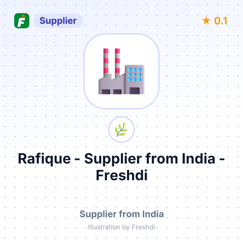 Rafique  – summary card, no photo uploaded yet