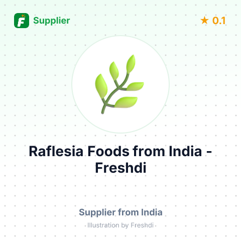 Raflesia Foods  – summary card, no photo uploaded yet