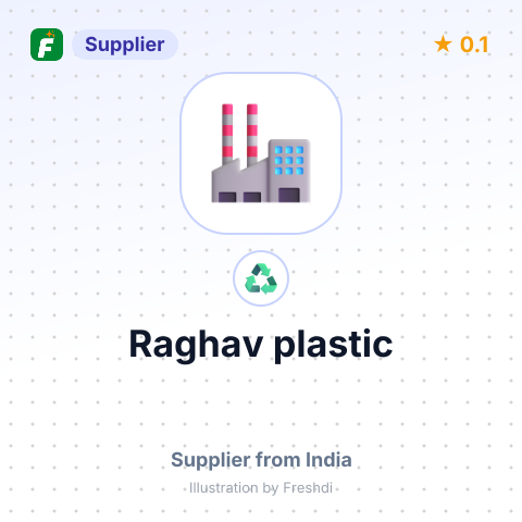 Raghav plastic – summary card, no photo uploaded yet