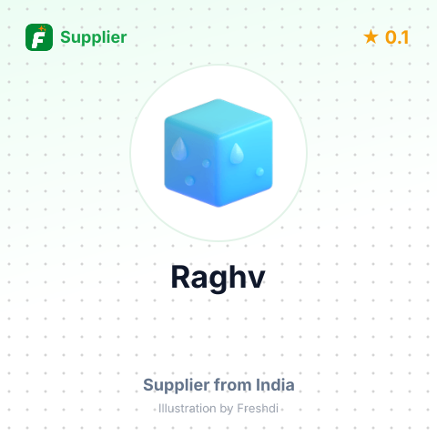 Raghv  – summary card, no photo uploaded yet