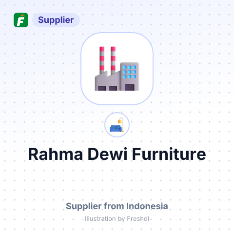 Rahma Dewi Furniture – summary card, no photo uploaded yet
