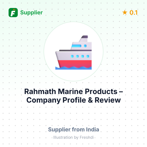 Rahmath Marine Products – summary card, no photo uploaded yet