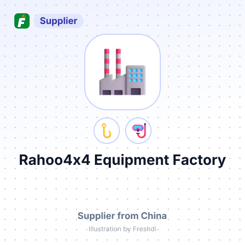 Rahoo4x4 Equipment Factory – summary card, no photo uploaded yet
