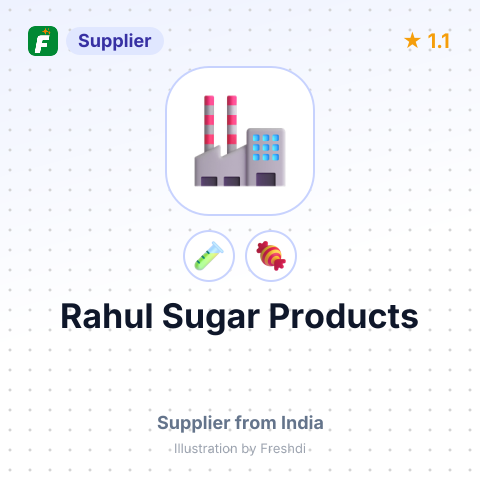 Rahul Sugar Products – summary card, no photo uploaded yet