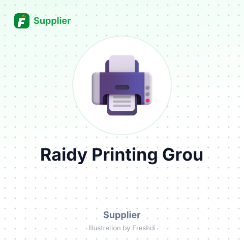 Raidy Printing Grou – summary card, no photo uploaded yet