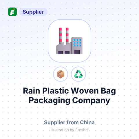 Rain Plastic Woven Bag Packaging Company – summary card, no photo uploaded yet