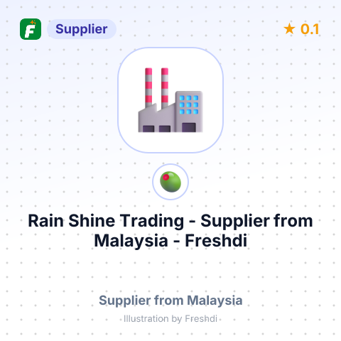 Rain Shine Trading  – summary card, no photo uploaded yet