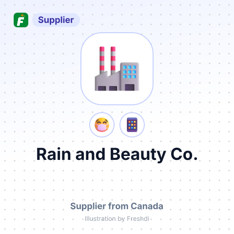 Rain and Beauty Co. – summary card, no photo uploaded yet