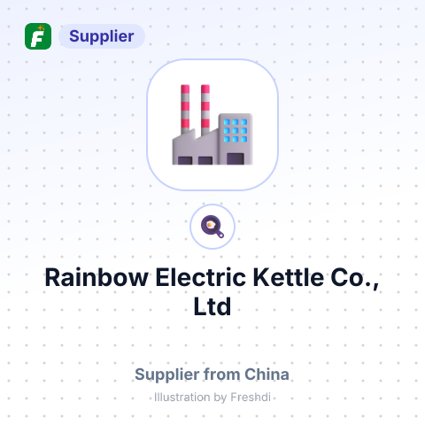 Rainbow Electric Kettle Co., Ltd – summary card, no photo uploaded yet