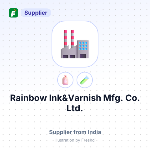 Rainbow Ink&Varnish Mfg. Co., Ltd. – summary card, no photo uploaded yet