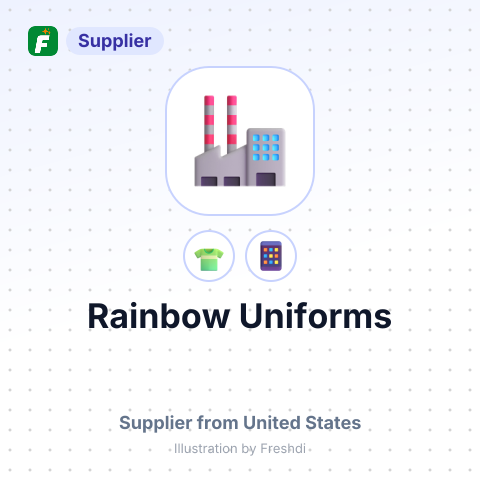 Rainbow Uniforms – summary card, no photo uploaded yet