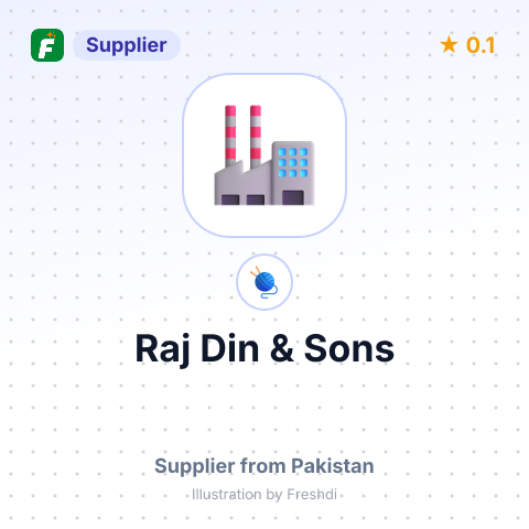 Raj Din & Sons  – summary card, no photo uploaded yet