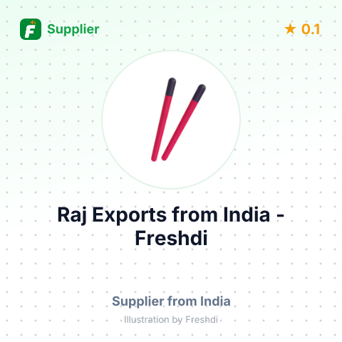 Raj Exports  – summary card, no photo uploaded yet