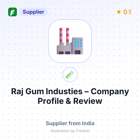 Raj Gum Industies – summary card, no photo uploaded yet